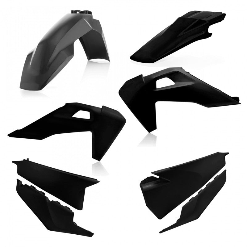 Acerbis 20-23 Husqvarna TE150i-300i/ FE350/s-501/s Plastic Kit - Black 2791550001