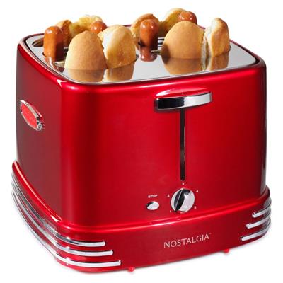 Pop Up Hot Dog Toaster - Red - HDT800RETROR