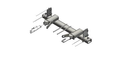Blue Ox Tow Bar Baseplates - BX1745