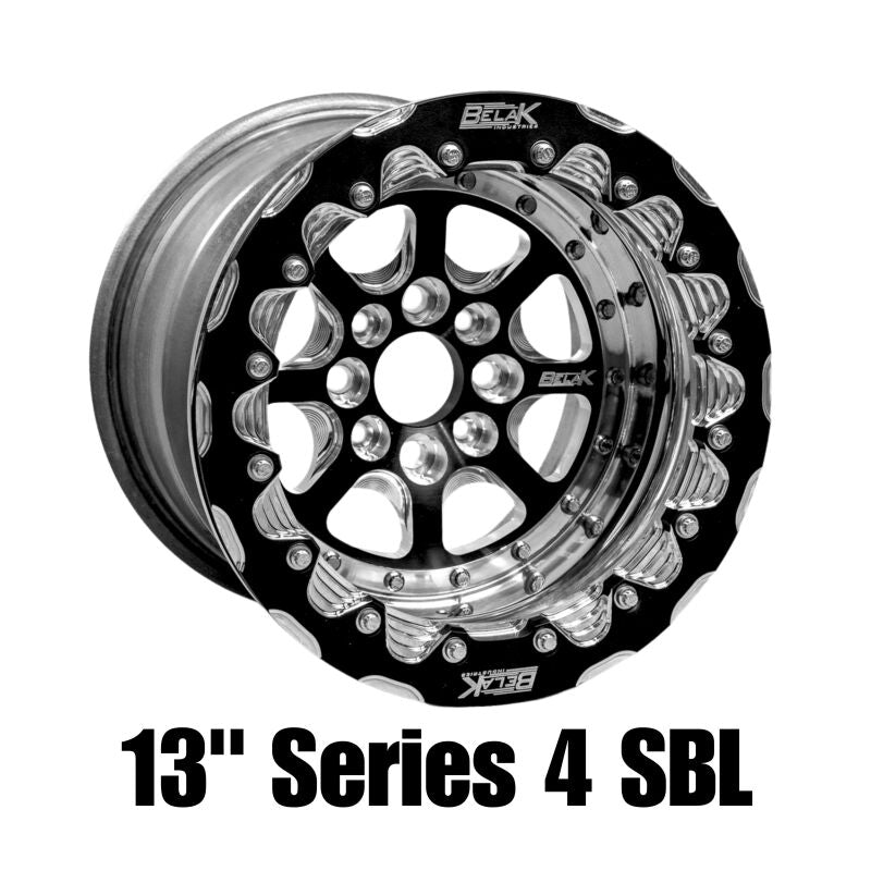 Belak Wheels Belak 13x9 / 5in BS / 5x100 BP / High Pad / Series 4 Wheel - Non-Beadlock 13095100S45BS-NBL