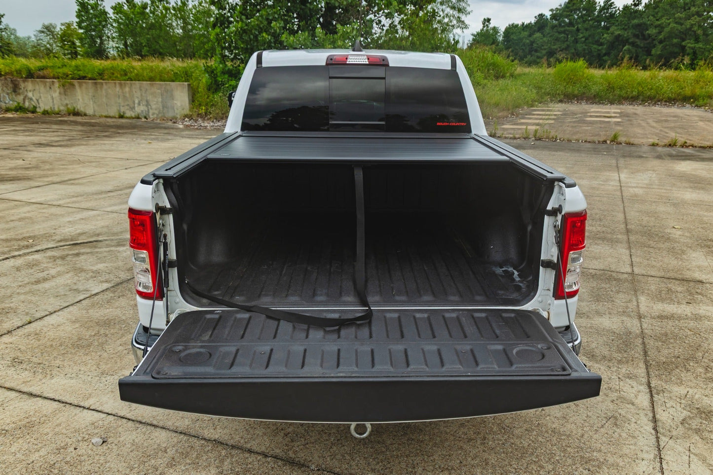 Rough Country Retractable Bed Cover 5'7" Bed | 2019-2027 Ram 1500 & RHO /1500 TRX