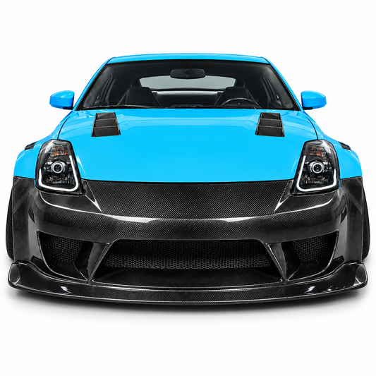 Dry Carbon Fiber Front Bumper for Infiniti G35 VQ35