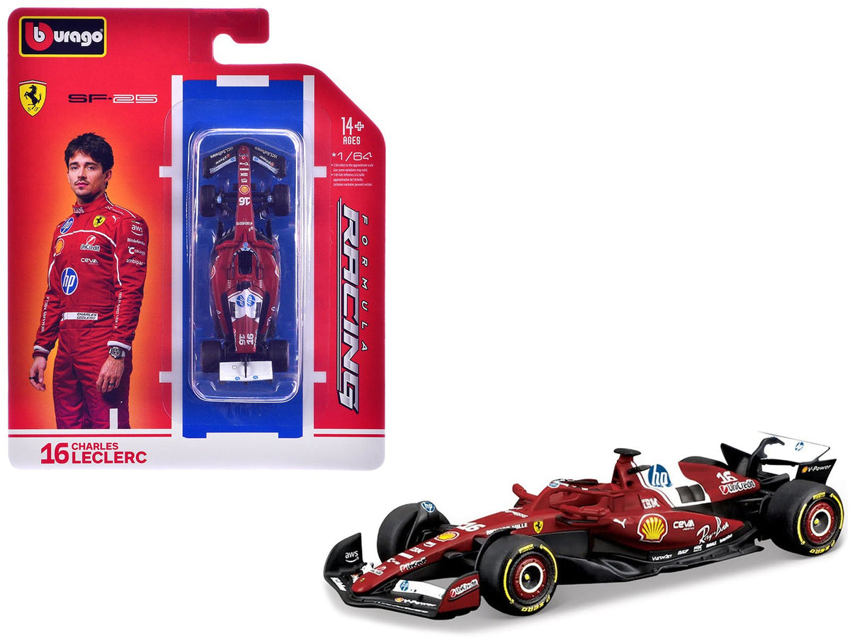 Rapid Vehicles Ferrari SF-25 #16 Charles Leclerc Formula One F1 World Championship (2025)...