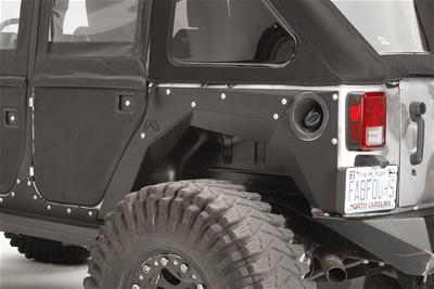 Fab Fours Jeep JK Rear Fender Replacement Base Assemblies - JK1001B