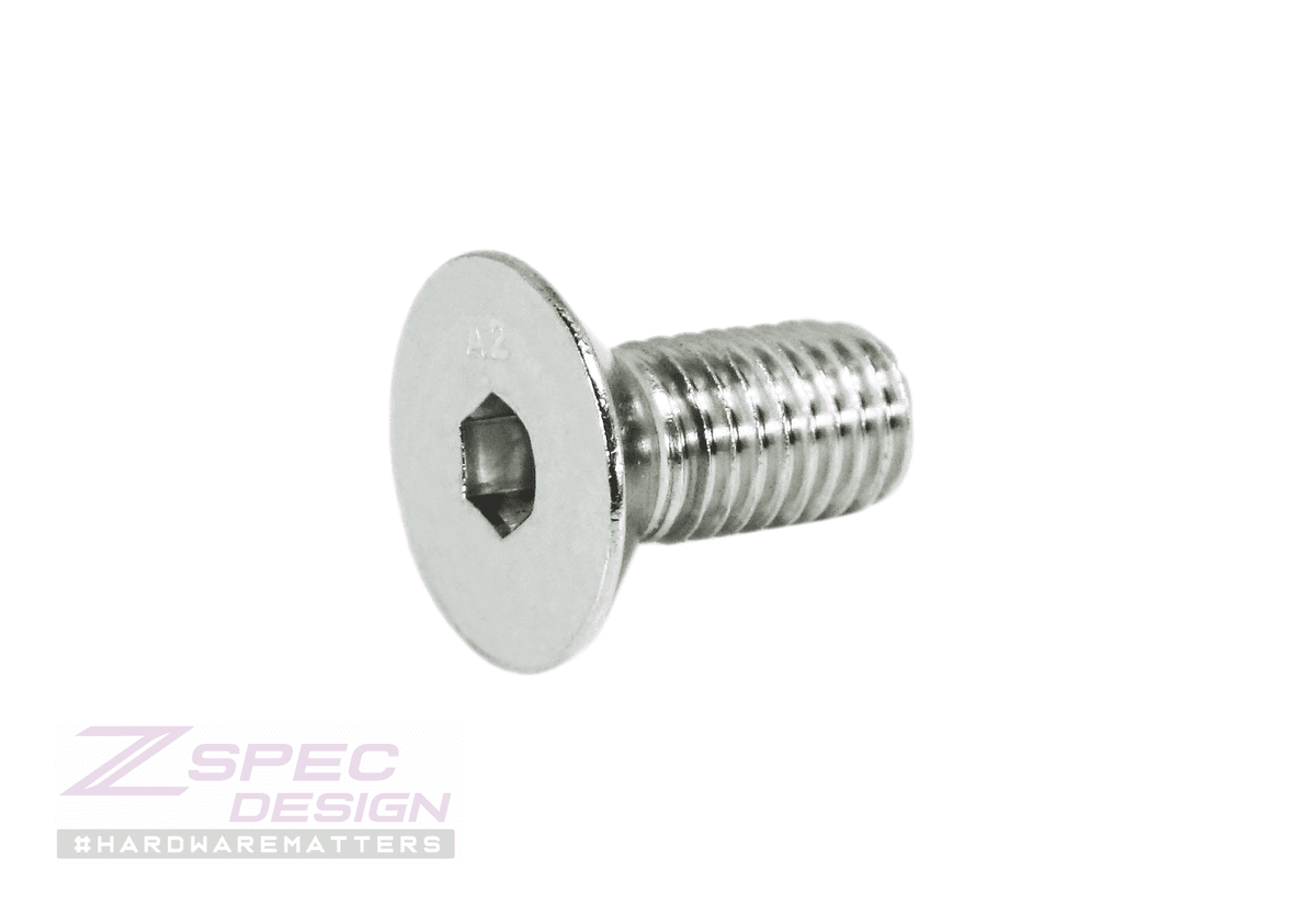 ZSPEC M10-1.5x20mm Flat-Head FHSC Fasteners, Stainless, Per Each