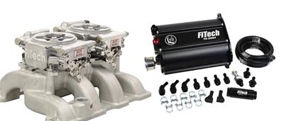 FiTech Go EFI 2x4 625 HP System Force Fuel Injection Master Kits - 35261