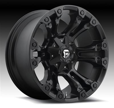 Fuel Off-Road Vapor D560 Matte Black Wheels - D56018909844