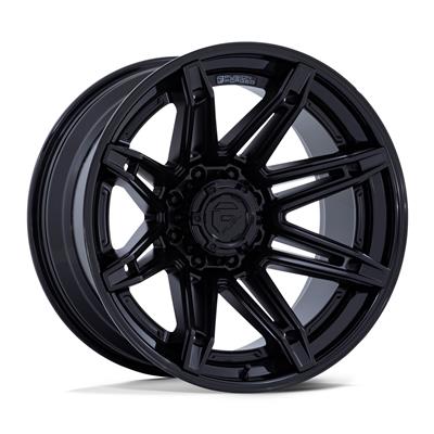 Fuel Off-Road Brawl FC401 Series Matte Black with Gloss Black Lip Wheels - S0161