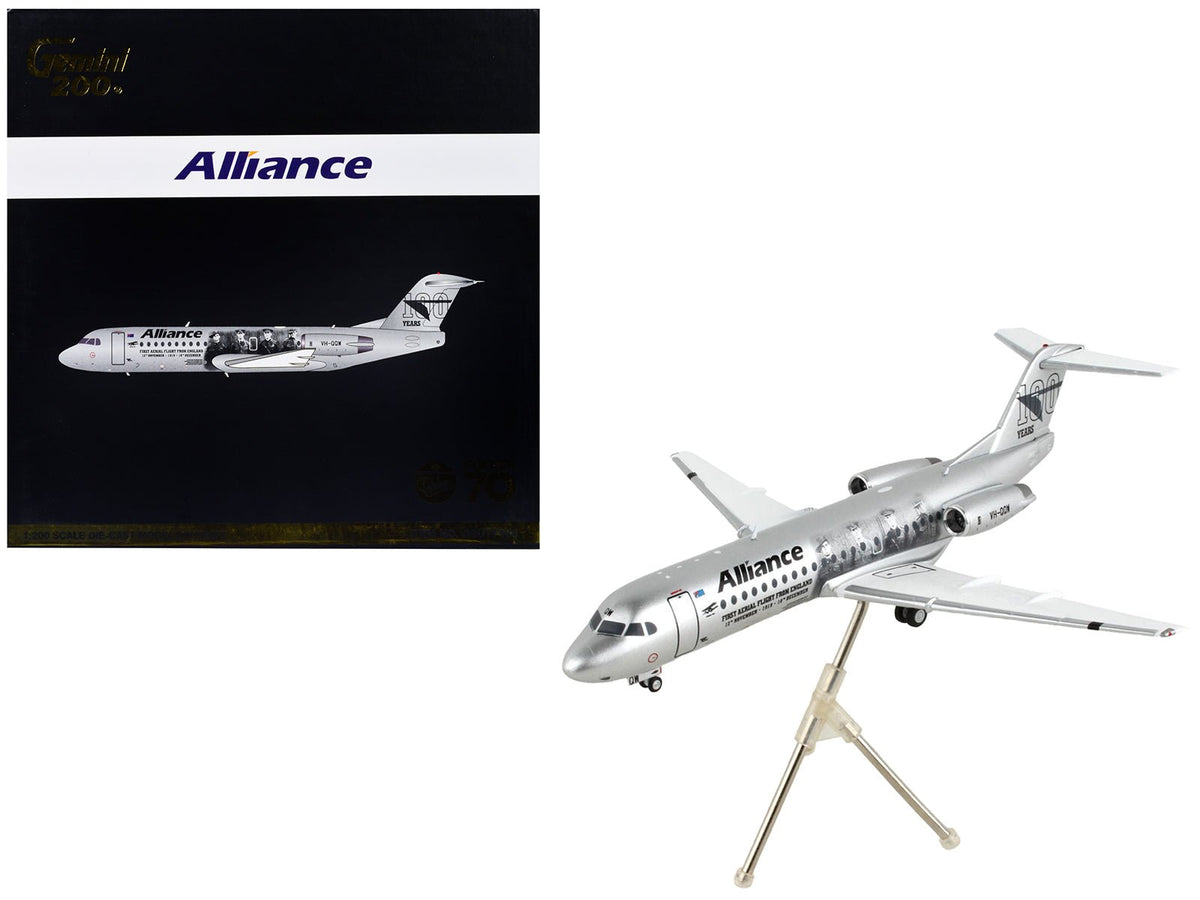 Rapid Vehicles Fokker F70 Commercial Aircraft "Alliance Airlines - 100 Years First Flight from...