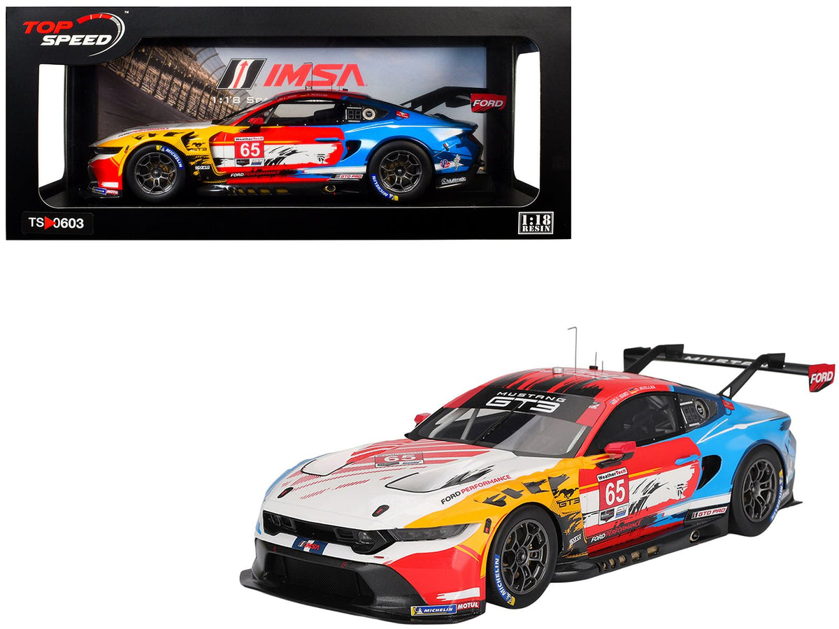 Rapid Vehicles Ford Mustang GT3 #65 Joey Hand - Dirk Muller "Ford Multimatic Motorsports" "Motul...