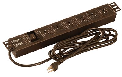 Rackworks Power Strip 6OUTLET - GRWPWRVERT6