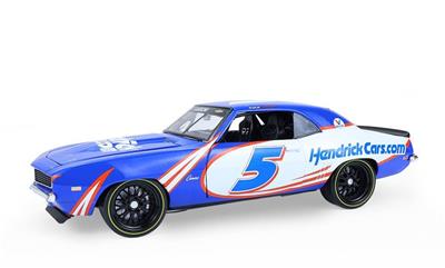 1:18 Scale 1969 Chevrolet Camaro Kyle Larson Hendrick Motorsports First Win Tribute Diecast Model - HWY18053