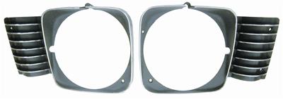 Goodmark Headlamp Bezels - 401206069P