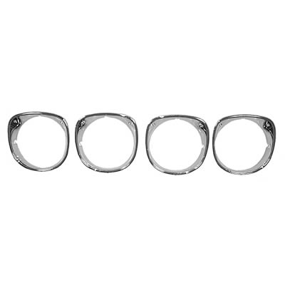 Goodmark Headlamp Bezels - 403306070S