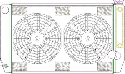 Griffin Universal Fit ComboUnit Radiators - CU25241T