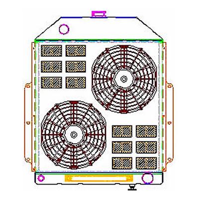 Griffin Exact Fit Radiator Combos - CU70143