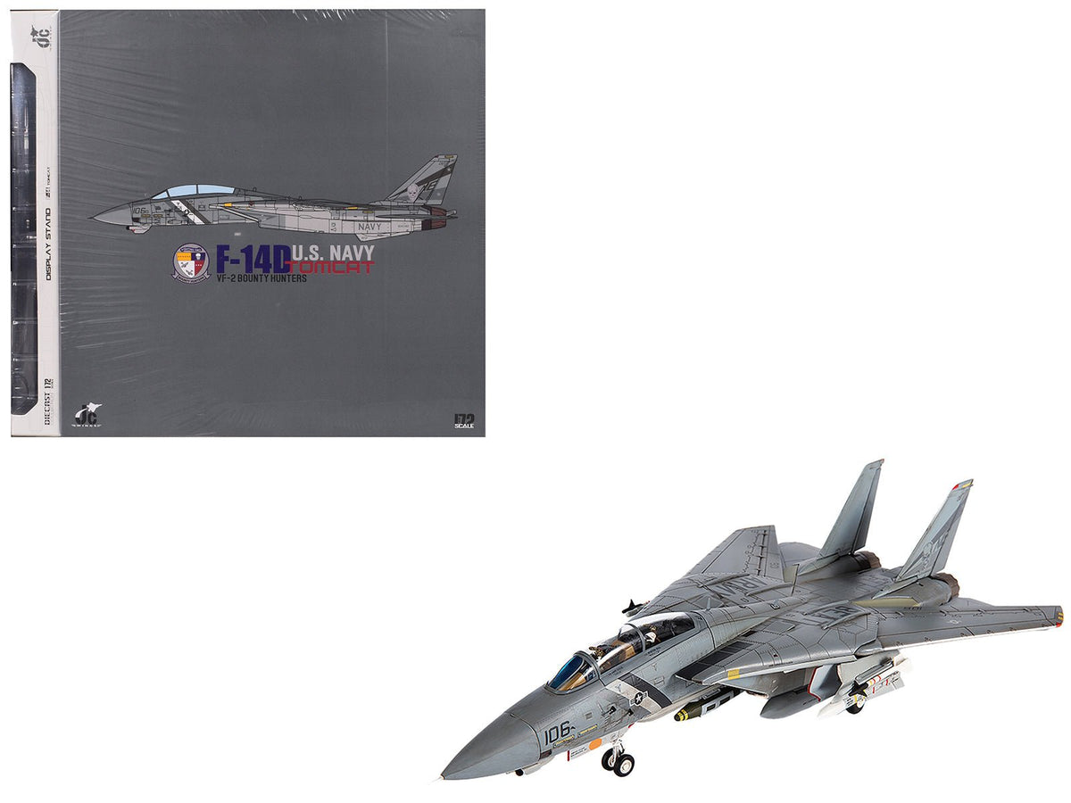 Rapid Vehicles Grumman F-14D Tomcat Fighter Aircraft "VF-2 Bounty Hunters NE106" (2002) United...