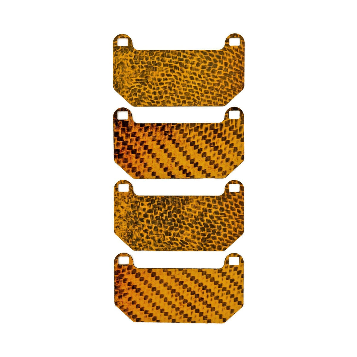 HEL Performance Carbon Fiber Brake Pad Shims for Nissan 350Z 3.5 with Brembo calipers 2002-on