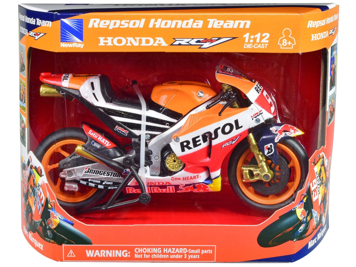 Rapid Vehicles Honda RC213V Motorcycle #93 Marc Marquez "Repsol Honda Team" MotoGP (2015) 1/12...