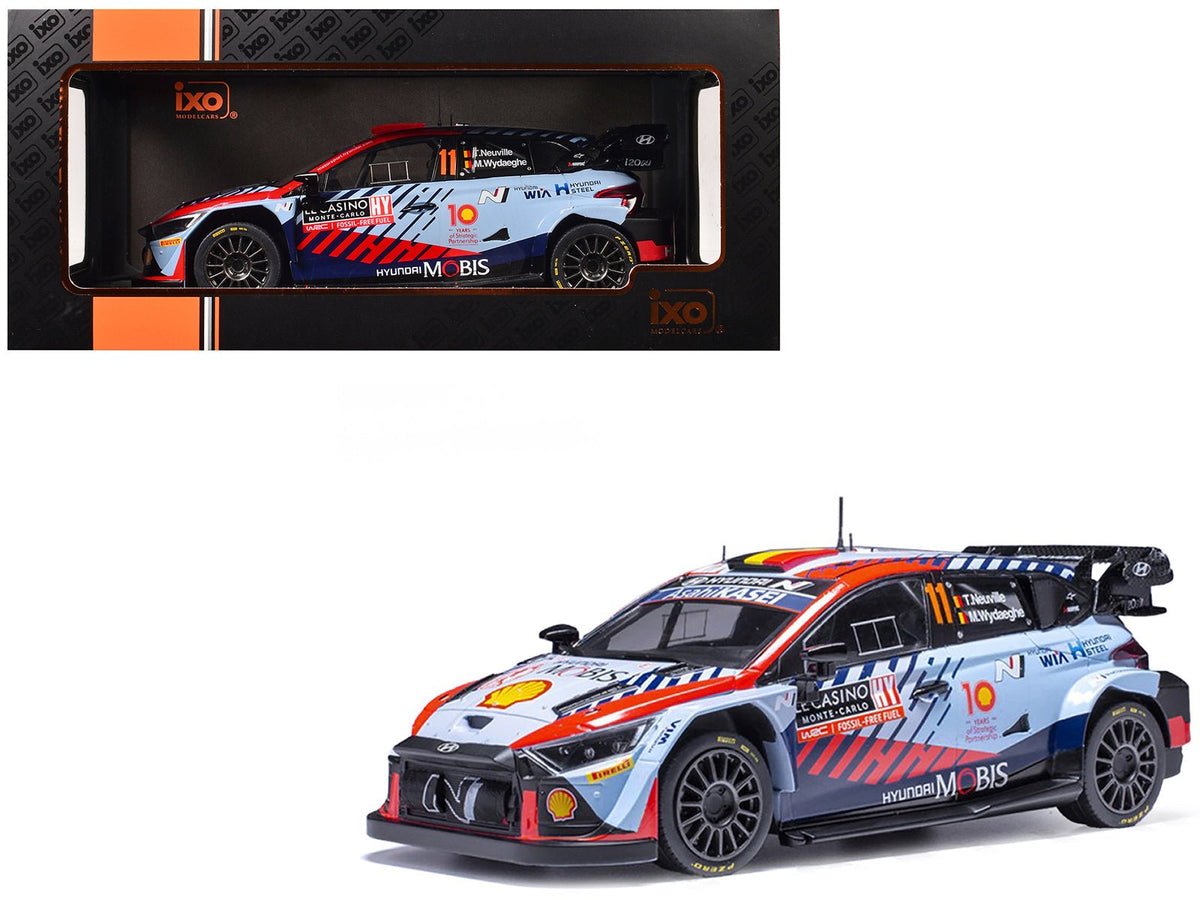 Rapid Vehicles Hyundai i20 N Rally1 #11 Thierry Neuville - Martijn Wydaeghe Winner "Rallye...