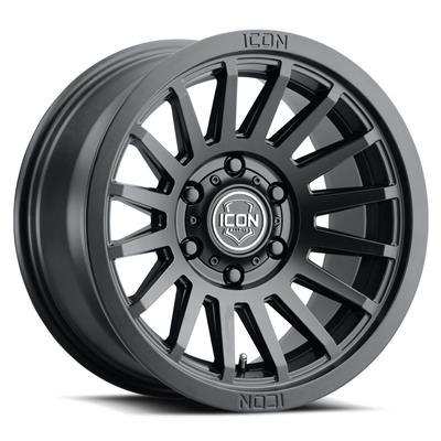 Icon Alloys Recon SLX Satin Black Wheels - 3618909066SB