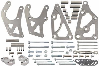 ICT Billet Alternator/Power Steering Bracket Kits - 551396LS0WP3