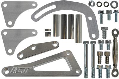 ICT Billet Alternator/Power Steering Bracket Kits - 551493
