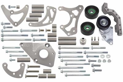 ICT Billet Alternator/Power Steering Bracket Kits - 551569LS03