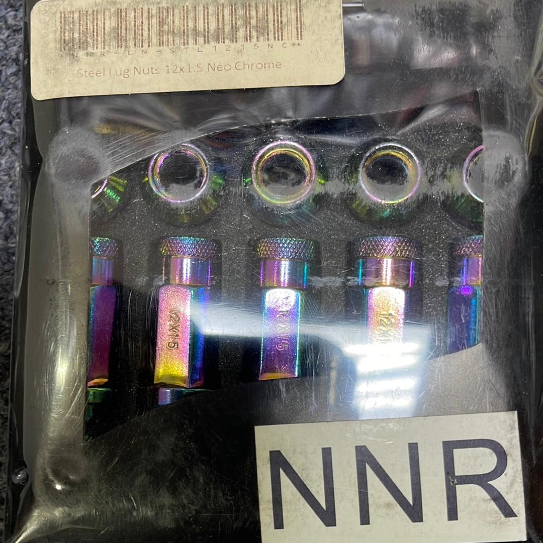 Nnr Steel nut 12x1.5 Neo Chrome