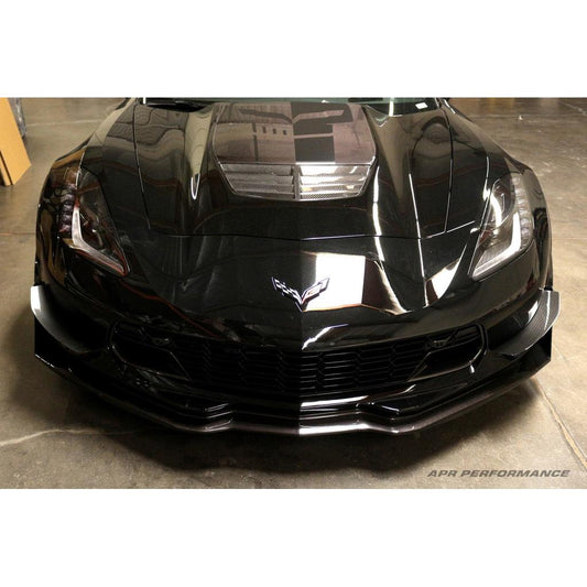 Chevrolet Corvette C7 / C7 Z06 Carbon Fiber Front Bumper Race Canards