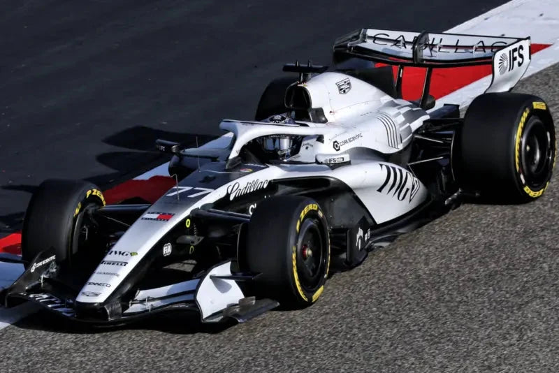 Spark-Model Cadillac F1 Team TBC #11 Australian GP 2026 (Perez) 1:18 WITH DISPLAY