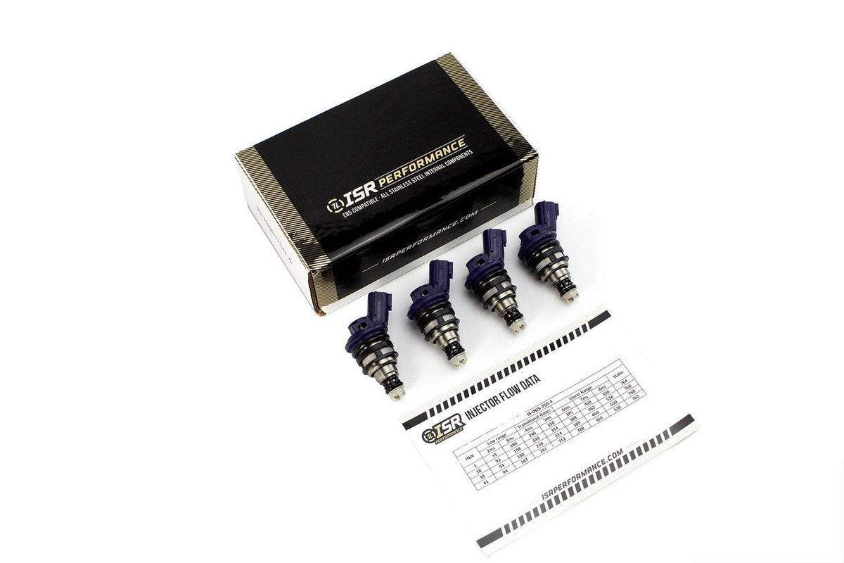FR SPORT ISR Performance - Side Feed Injectors - Nissan 550cc (set of 4) - View 2
