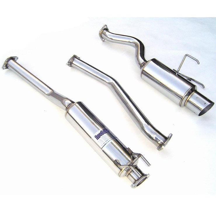 JDMuscle Invidia N1 Cat Back Exhaust Honda Civic Si 3 Door 2002-2005 | HS02HC3GTP