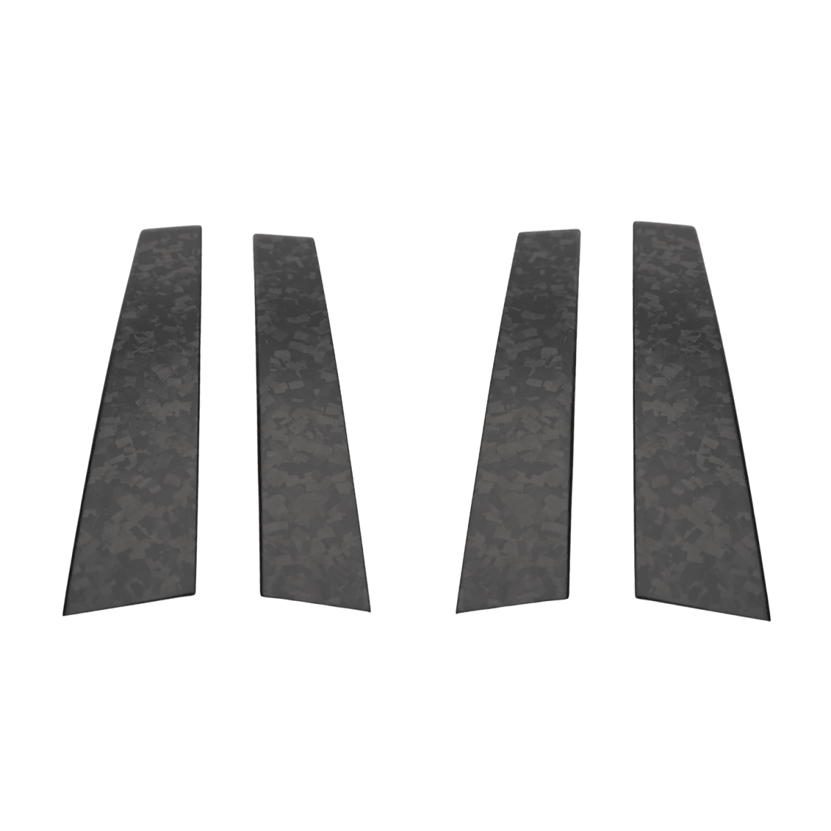JDMuscle 23-26 Toyota GR Corolla Carbon Fiber Exterior B-Pillar Covers (4PC)