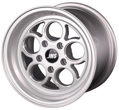 JMS Chip Savage Series Clearcoated Silver Diamond Cut Wheels - S1745175FS