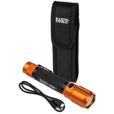 Klein Tools LED Rechargeable 2-Color Flashlights - 56413