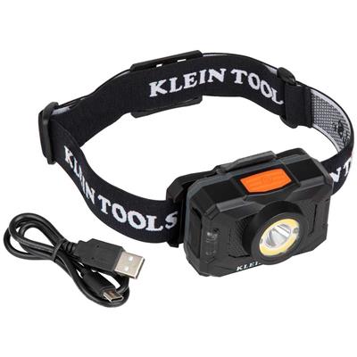 Klein Tools Rechargeable 2-Color LED Headlamps with Adjustable Strap - 56414