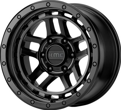 KMC KM540 Recon Satin Black Wheels - 54079068712N