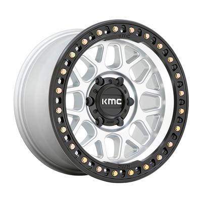KMC KM549 GRS Series Machined Satin Black Wheels - 54979050512N