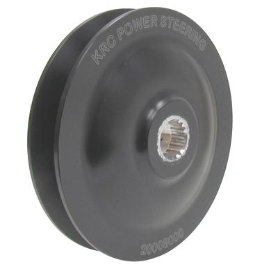 KRC Power Steering 3.5" Aluminum V-belt Pulley All Krc Aluminum Pumps - KRC20008000