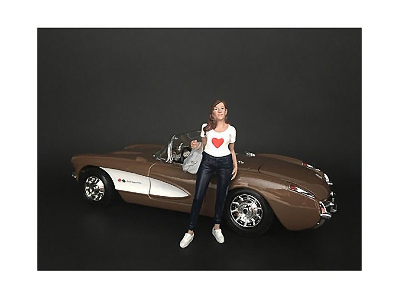 "Ladies Night" Elle Figurine for 1/24 Scale Models by American Diorama free shipping USA