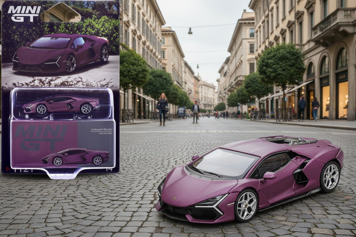 Rapid Vehicles Lamborghini Revuelto Viola 30th Matt Purple Metallic Limited Edition 1/64 Diecast...