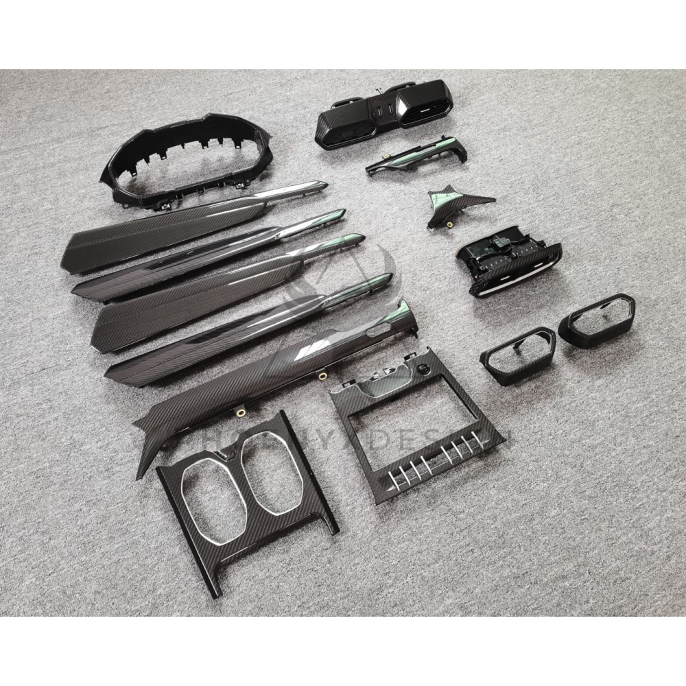 Lamborghini Urus | Phoenyx Design Carbon Fiber Full Interior Trim Replacement Set
