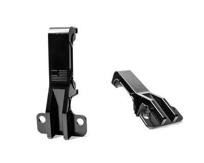 LG Billet USA Radiator Brackets - S0062