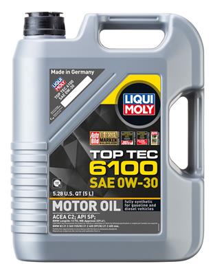 Liqui Moly Top Tec 6100 Synthetic Motor Oil - 22240