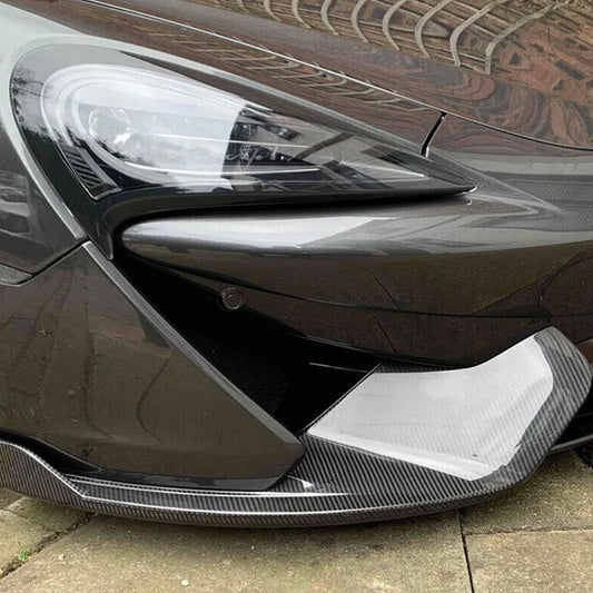 STRATEC SYSTEMS STRATEC Dry Carbon Fiber Front Bumper Splitter for McLaren 570S GT - View 2