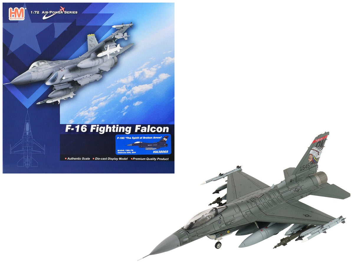 Rapid Vehicles Lockheed F-16C Fighting Falcon Fighter Aircraft "88-0545 138th Fighter Wing...