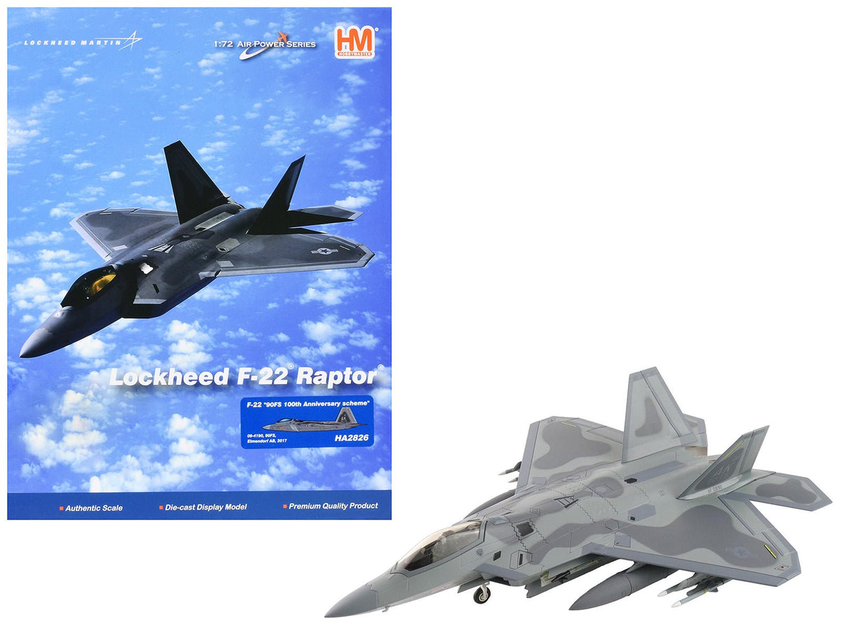 Rapid Vehicles Lockheed F-22 Raptor Stealth Aircraft "09-4190 90th Fighter Squadron 100th...