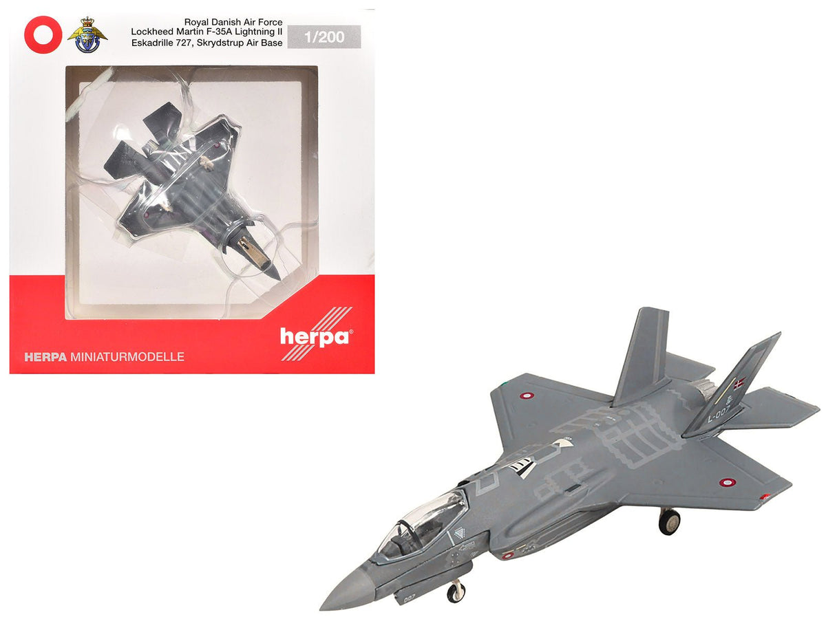 Rapid Vehicles Lockheed Martin F-35A Lightning II Aircraft "Eskadrille 727 Skrydstrup Air Base"...