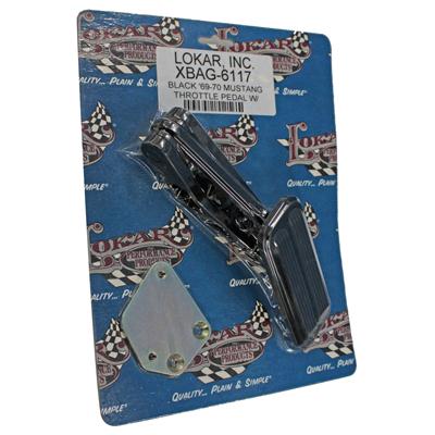 Lokar Midnight Series Billet Gas Pedals - XBAG6117
